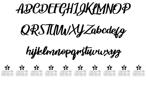 Childrens Party Personal Use font插图2 Childrens Party Personal Use font插图2