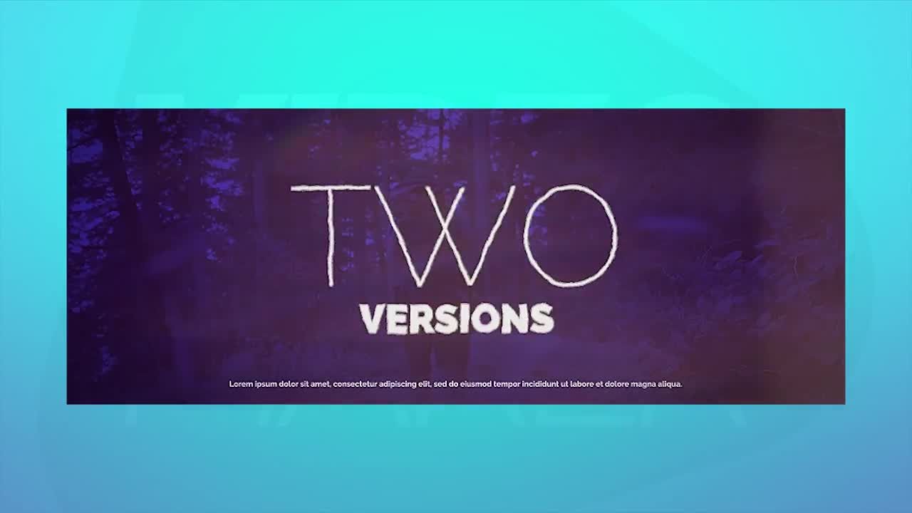 Facebook封面视频素材库推荐PR模板