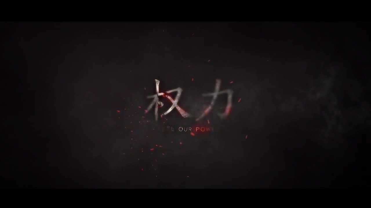 烟雾动画徽标显示素材库精选AE模板