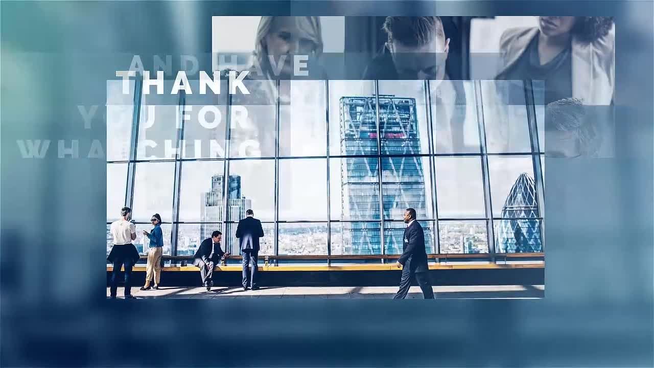 公司精彩介绍素材库精选AE模板