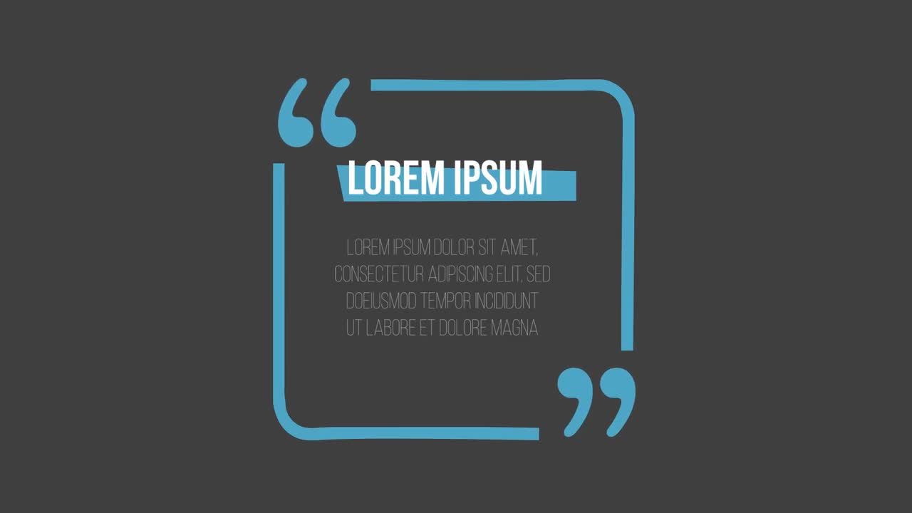 9个专业动画报价标题包素材库推荐PR模板