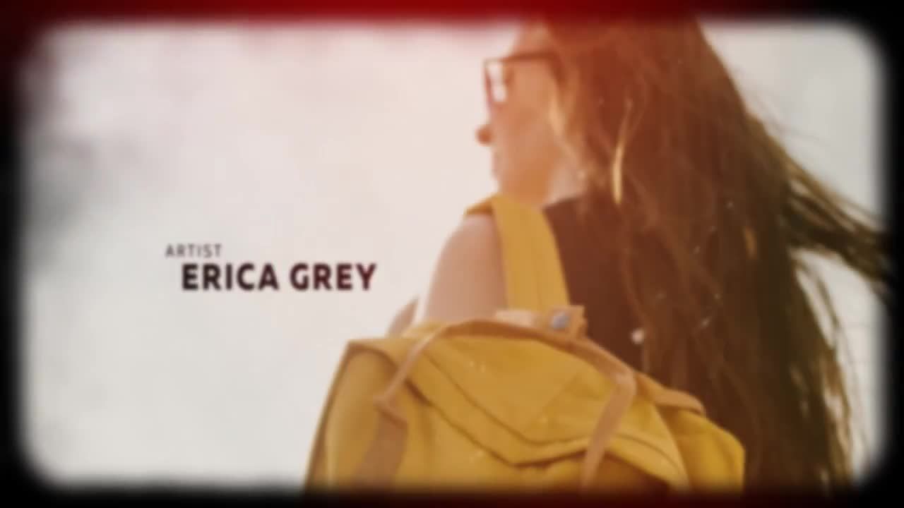 复古照片素材库精选pr模板素材