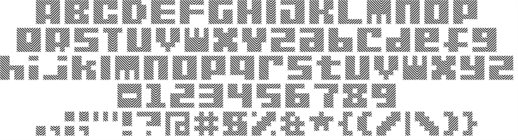 Zap Cannon font插图1 Zap Cannon font插图1