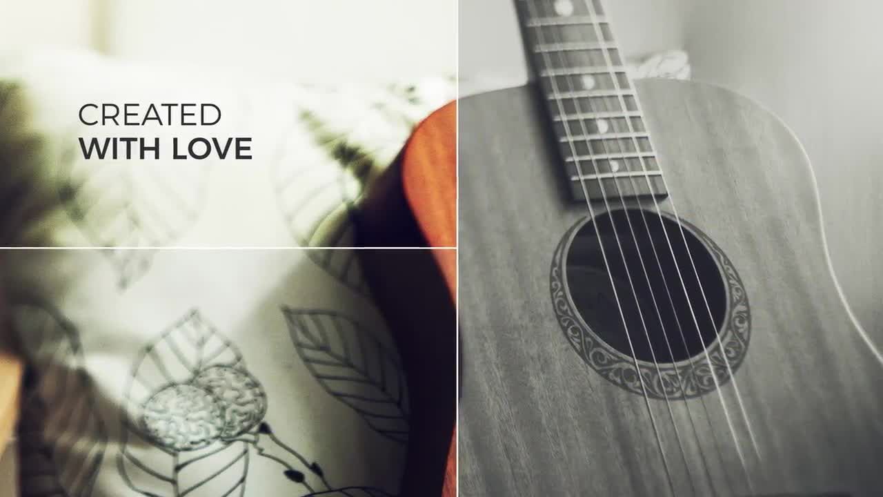 最小的创造性的动画幻灯片素材库推荐PR模板