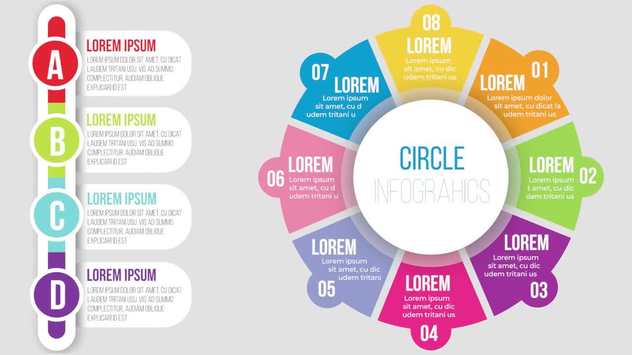 图表动画素材库推荐PR模板