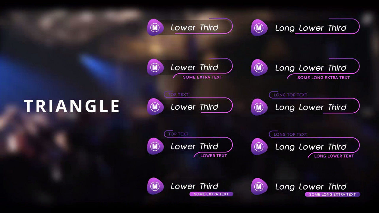 80个创造性动画下三分之一标题素材库精选AE模板