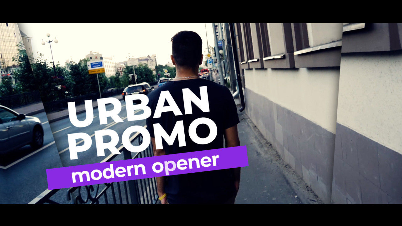 现代陷阱简介素材库精选AE模板