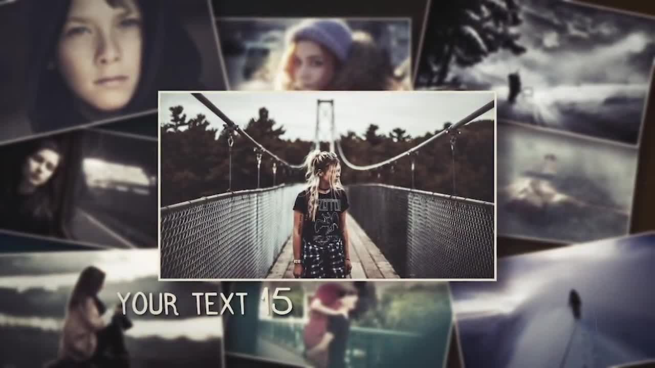 内存幻灯片 - 开启者素材库精选AE模板