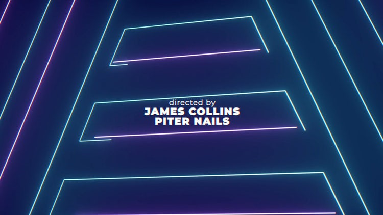 复古时尚的霓虹灯动画素材库网精选fcpx模板