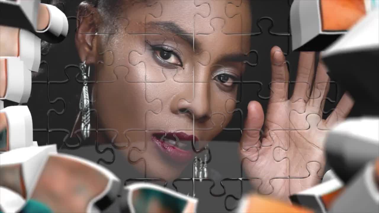 介绍图片拼图素材库精选AE模板