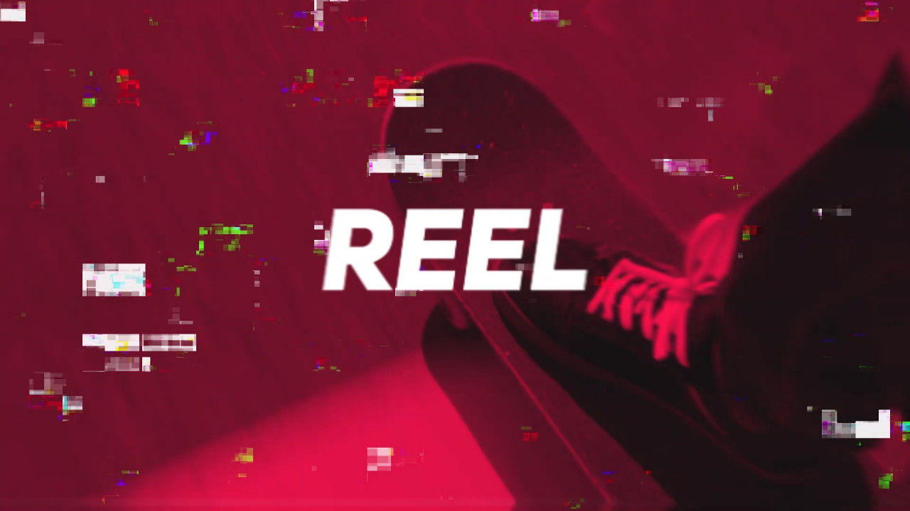 具有毛刺效果和快节奏转场过渡Pr模板