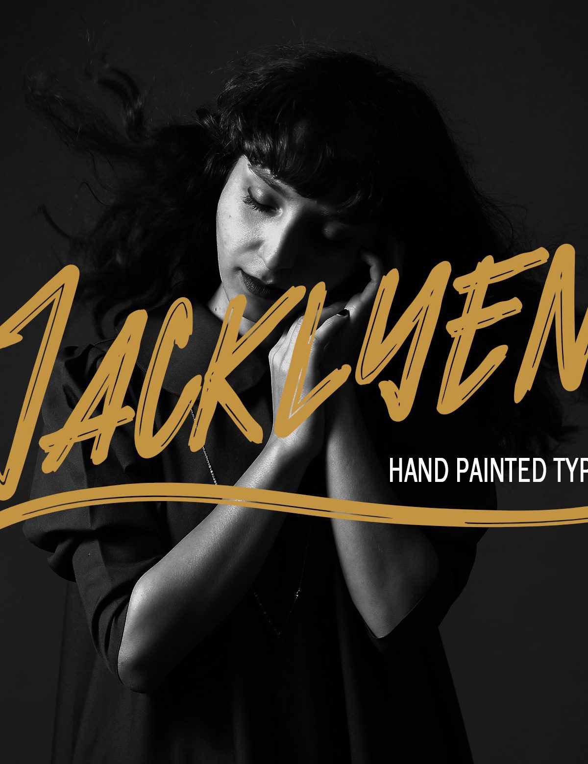 Jacklyen Font素材之家精选英文字体