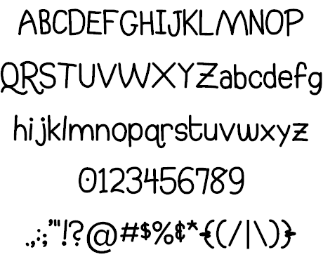 Trojan Bluejay Airplane font插图2