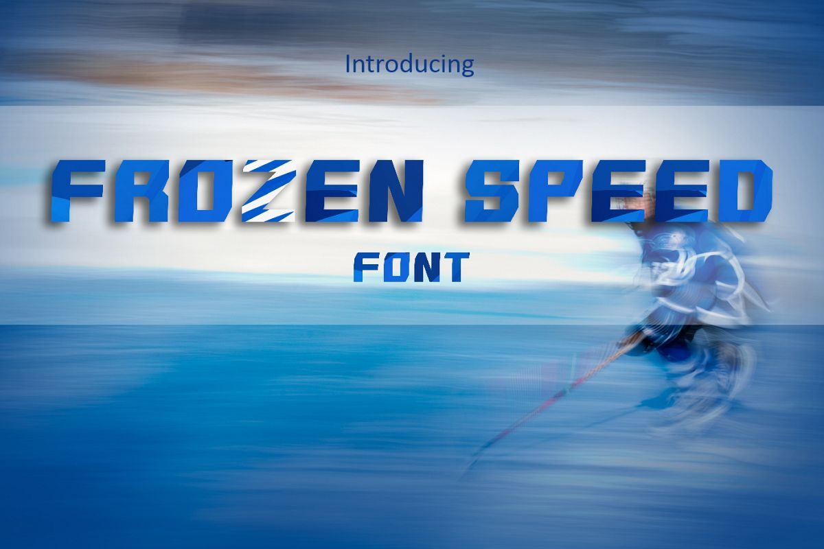 Frozen Speed FontOther Font素材之家精选英文字体