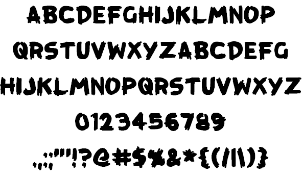 KreepTown font插图1