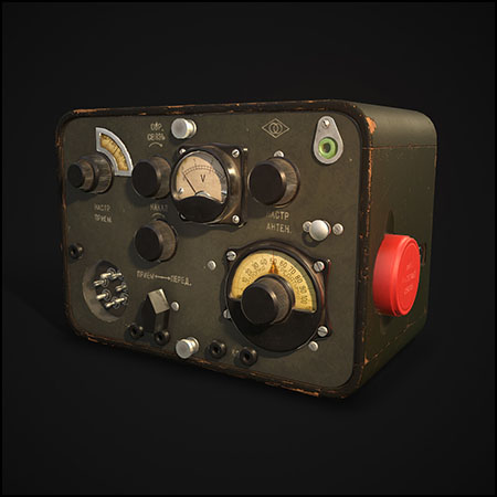 苏联 Sever-BIS 电台素材之家精选3D模型