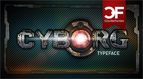 CF Cyborg PERSONAL USE font素材之家精选英文字体