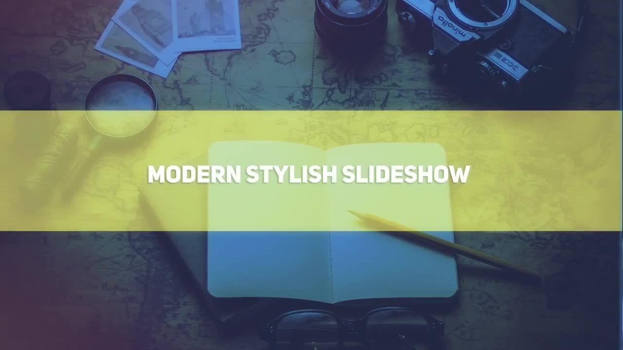 现代时尚创意幻灯片素材库精选AE模板