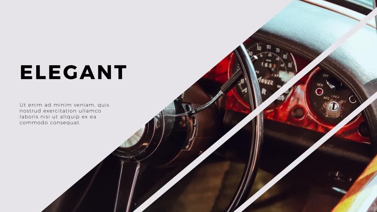 现代简洁优雅的促销幻灯片素材库精选AE模板