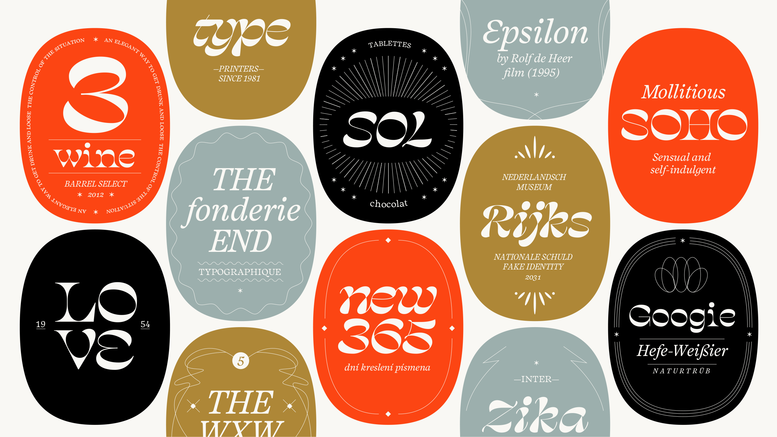 Salvaje Display Font Family插图6