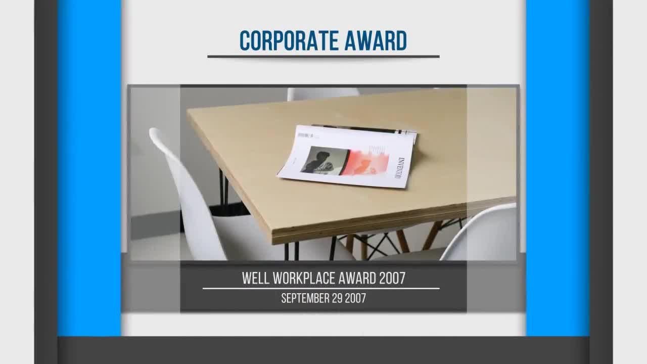 简约和干净的风格优雅的演示文稿素材库精选AE模板