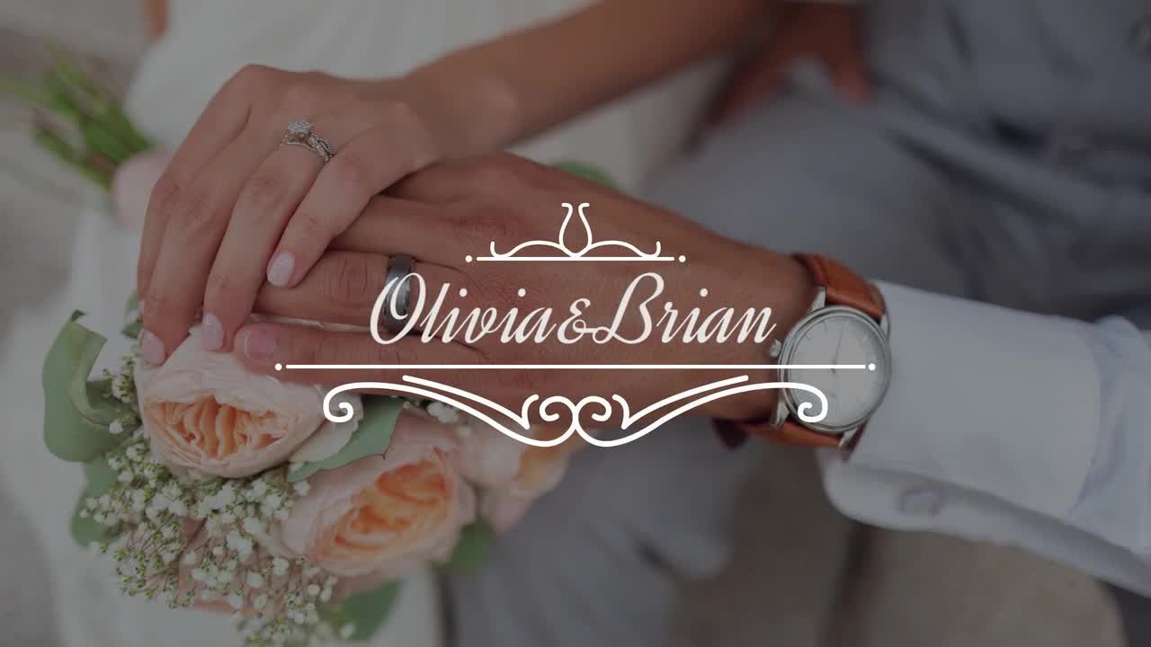 10个婚礼标题动画视频素材库推荐PR模板