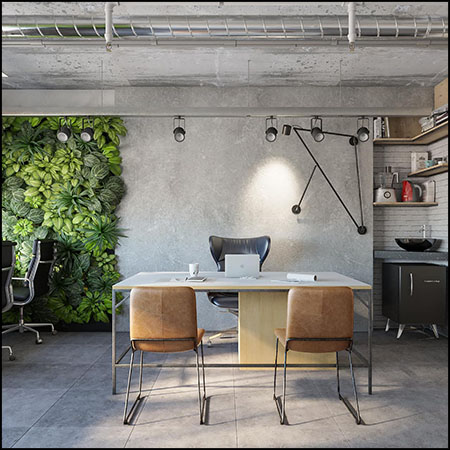 办公室室内场景素材之家精选3D模型By DuyPham