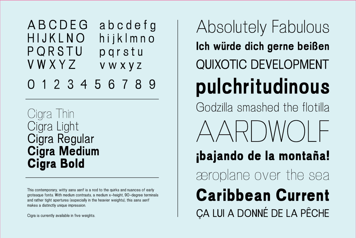 Cigra Font Family插图1