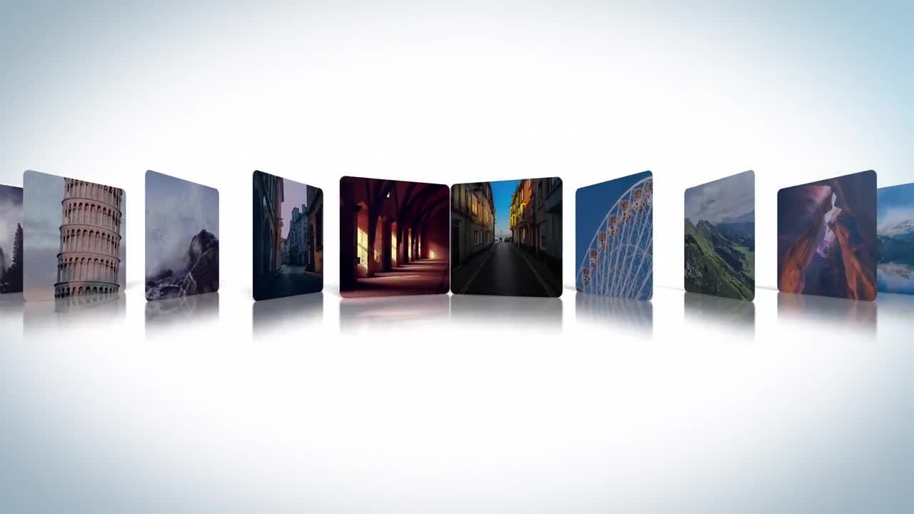 独特设计精彩幻灯片素材库精选AE模板