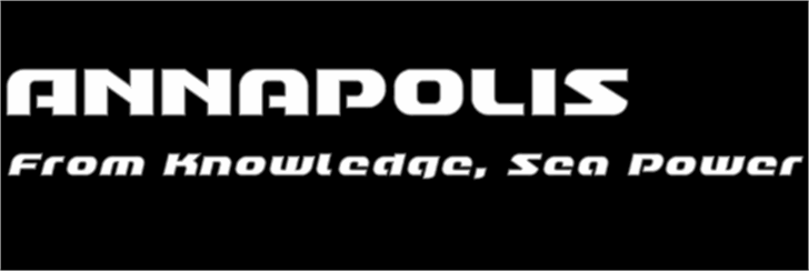 Annapolis font插图1 Annapolis font插图1