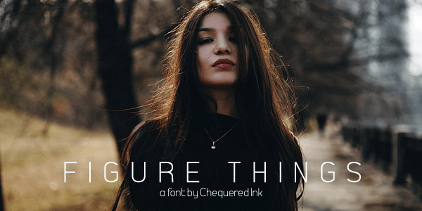 Figure Things font插图