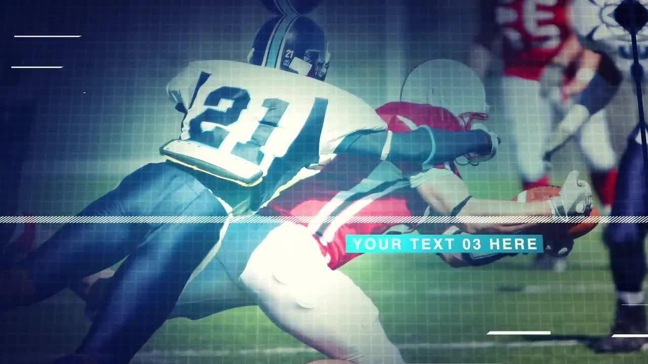 网球宣传视频素材库精选AE模板