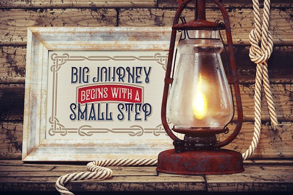 Fisherman’s Knot. Font & Graphics插图1