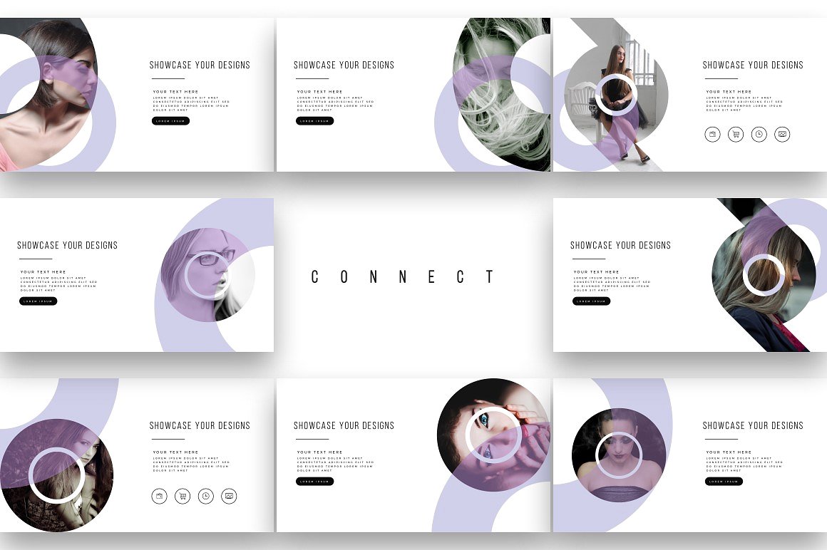 CONNECT Premium时尚极简的产品演示PPT模板下载[pptx]插图(24)