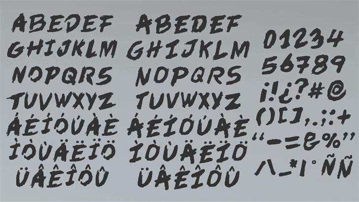 In der Zeit font插图 In der Zeit font插图