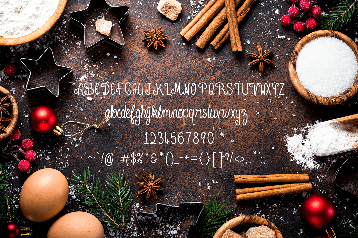 Cinnamon Sticks Font插图2