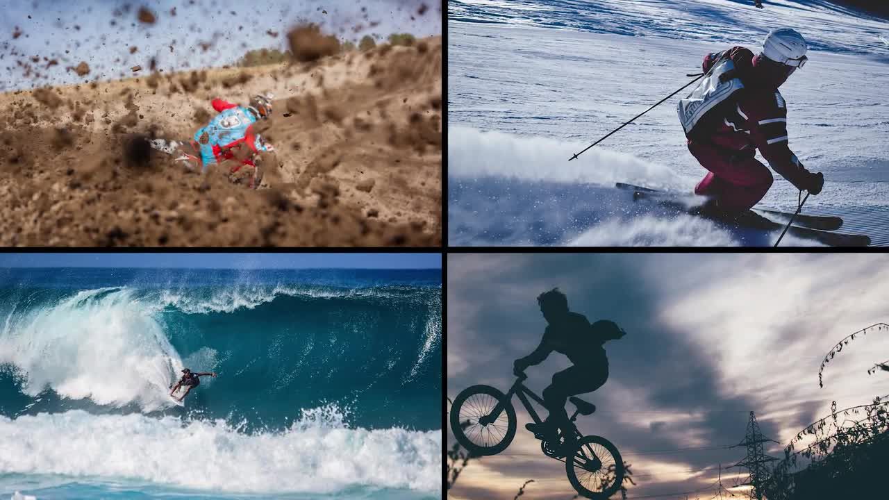 精彩的体育运动视频宣传片预告素材库推荐PR模板