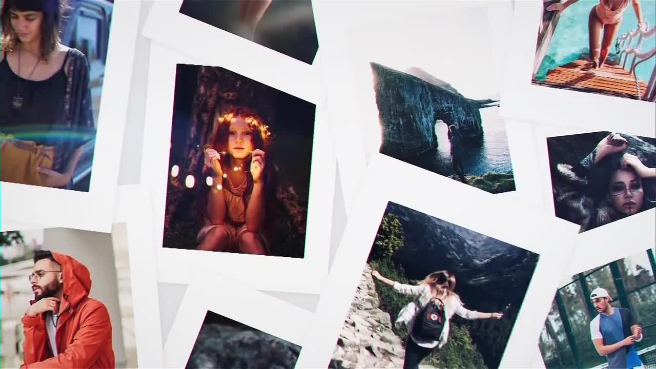 摄影徽标显示素材库精选AE模板