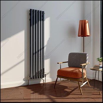 现代休闲椅落地灯暖气片组合素材之家精选3D模型