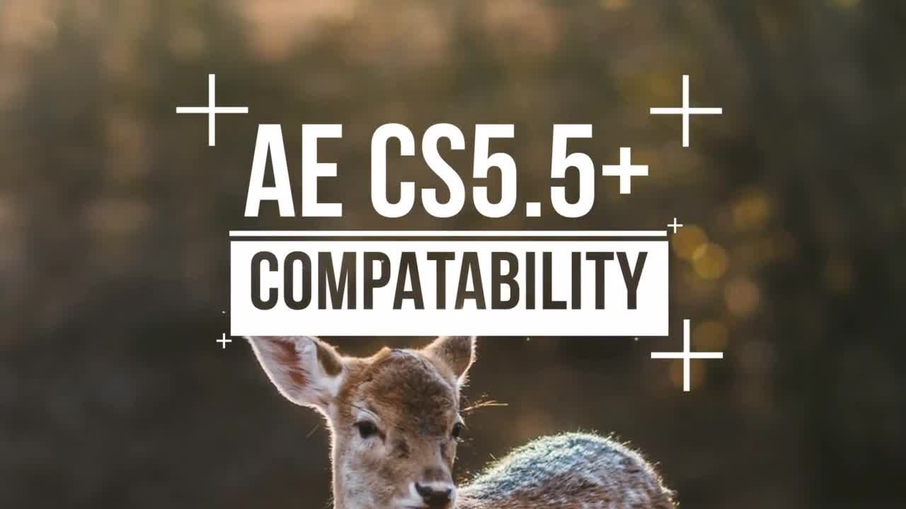 14个故障标题动画模板