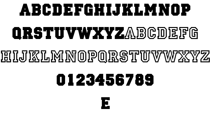 ZOMBIES font插图1 ZOMBIES font插图1