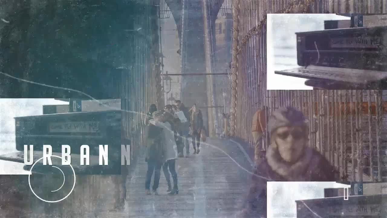 城市开场动画视频素材库精选AE模板