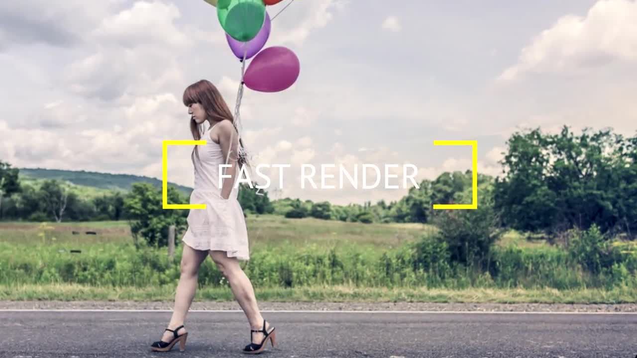 时尚现代图文展示素材库精选AE模板