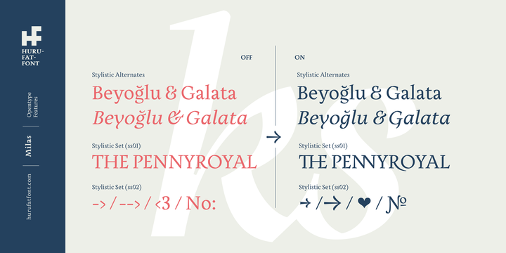 Milas Font Family插图1