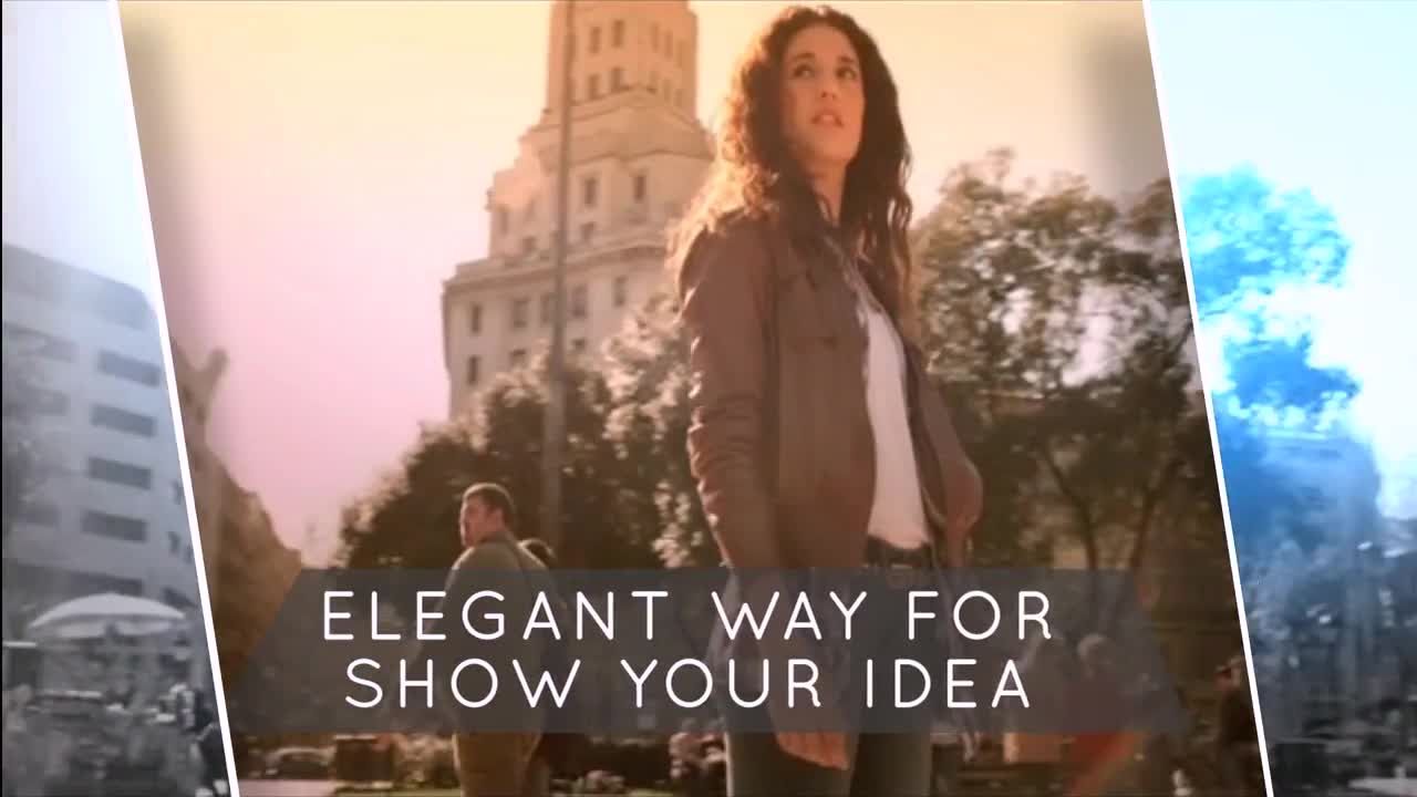 快节奏的现代视频开场白素材库精选AE模板