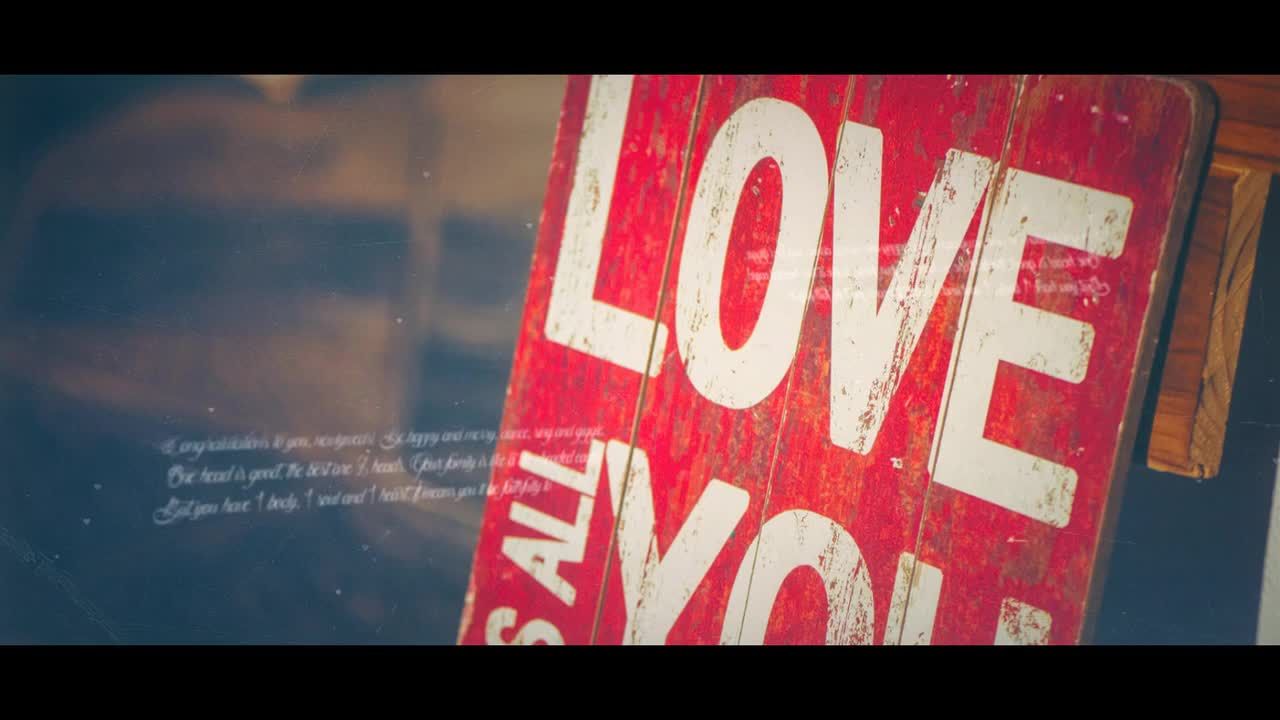 干净的婚礼幻灯片素材库精选AE模板