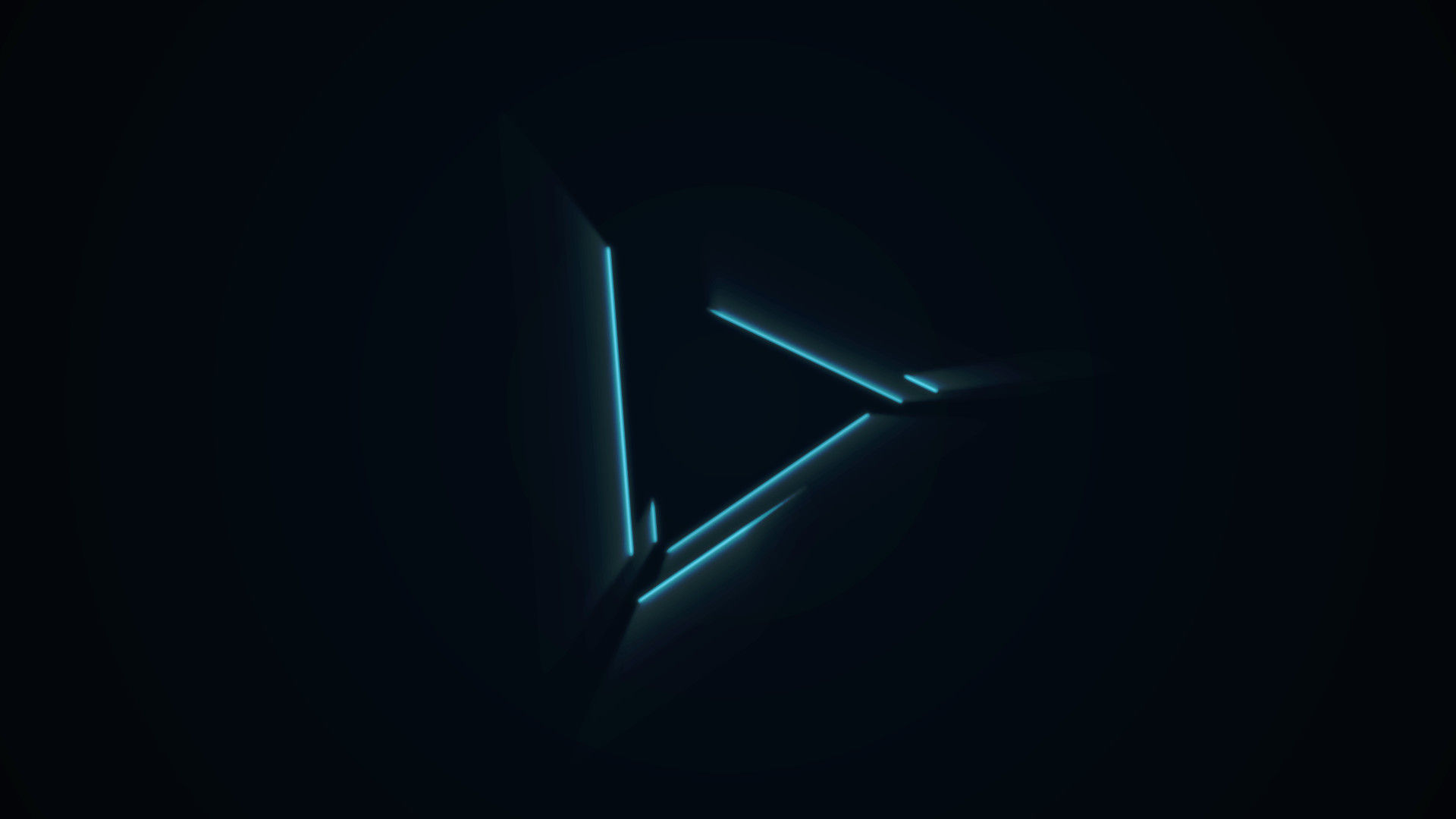 发光线徽标显示素材库精选AE模板