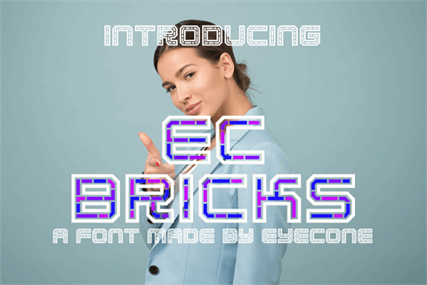 EC Bricks font素材之家精选英文字体