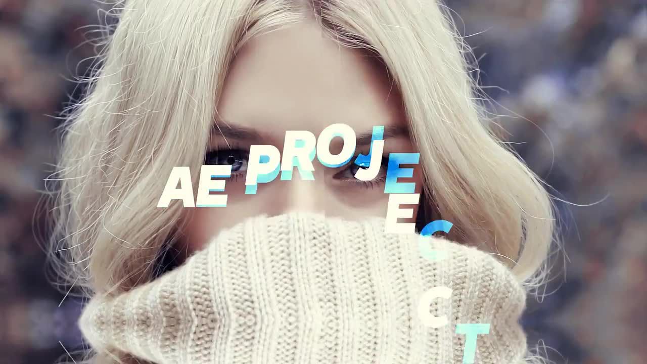 令人惊叹的现代文本动画和平滑过渡效果素材库精选AE模板