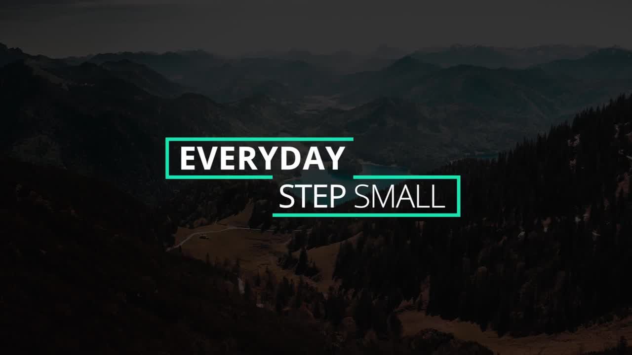 12个独特清新时尚的标题动画素材库推荐PR模板